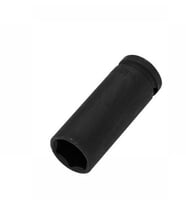 GATE 1/2 HAVALI LOKMA SİYAH UZUN 24 MM GLH12U24