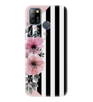 INFINIX Smart 4 5 6 Zero 8 S5 Pro Kılıf Desemli Silikon Flowers 4 1390