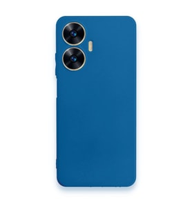 Realme C55 Kılıf First Silikon - Mavi
