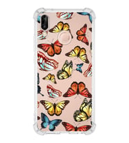 PrintiFy Huawei Mate 20 Lite Uyumlu Water Color 2 Baskılı Şeffaf Köşe Korumalı Antişok Kılıf