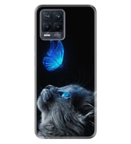 8 8 Pro Kılıf Desenli Silikon Platinium Series Butterfly Cat 1891