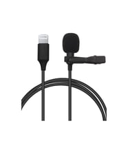 Lightning 2 Metre Double Mikrofon - Siyah