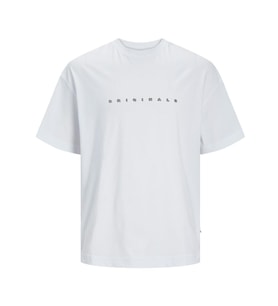 Jack & Jones 12251966 Joreaster Activity Tişört Beyaz