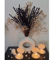 3’lü Deniz Kabuğu Mum Seti – Minimalist Dekoratif Hediyelik Mum