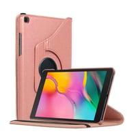 Samsung Galaxy Tab A T290 Uyumlu 8 Inç Dönerli Tablet Kılıfı (Rose - Gold)