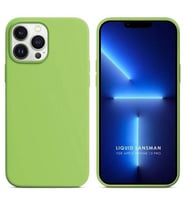 Apple iPhone 15 Pro 6.1'' Liquit Lansman Silikon Yeşil