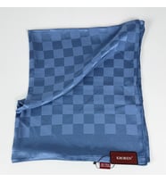 Kroren Krep Jakarlı Dama Desen Şal - 70 x 190 - 7379