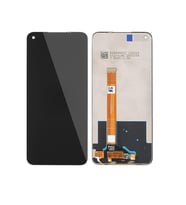 Oppo A92 ile Uyumlu Lcd Ekran Dokunmatik Cph2059 (Siyah)