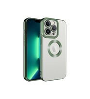 Apple iPhone 11 Pro Uyumlu Kılıf Kamera Korumalı Logo Gösteren Zore Omega Kapak (Açık Yeşil)