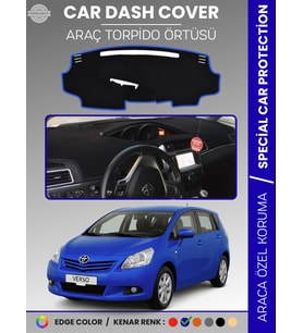 TOYOTA VERSO (2009-2018) Torpido Örtüsü Ön Göğüs Koruma Tam Uyum Kolay Montaj