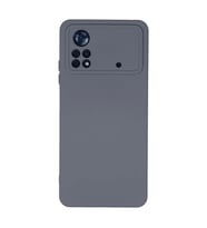 Xiaomi Poco X4 Pro 5g Kılıf Nano İçi Kadife Silikon - Gri