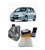 2006-2008 HONDA JAZZ 1.4 YAĞ BAKIM SETİ HAVA + POLEN + YAĞ FİLTRESİ  + MOBİL 10W 40