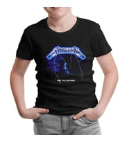 Metallica - Ride the Lightning Siyah Çocuk Tshirt