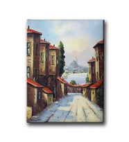 İstanbul Yağlı Boya Kanvas Tablo YBD100