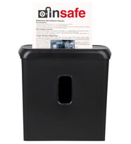 Baove PS610 Evrak İmha Makinesi ve Kağıt Kesme - Cd - Kredi Kartı İmha Makinesi - Çapraz Kesim - 11Litre
