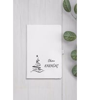 Kişiye Özel Yılbaşı Tasarımlı Ajanda (Beyaz)