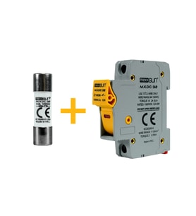 Mexxsun 32A 1000V DC Sigorta + Sigorta Yuvası