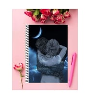 Manzara Defter 1 Adet Özel Tasarım A4 Boyutu 21*29 Cm Telli Çizgili defter