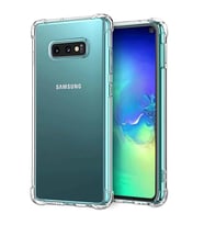 Samsung Galaxy S10 Shock Absorbing Darbe Emicili Şeffaf Silikon Kılıf