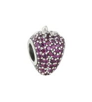 Nur Silver Taşlı Çilek Gümüş Charm NUR-BL01274