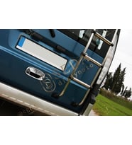 Fiat Doblo 1 Panel Van/Lav 2000 > 2010 Bagaj Açma 2 Prç. P. Çelik (Krom)