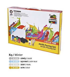 Nova Color Akrilik Pouring Set KIŞ 