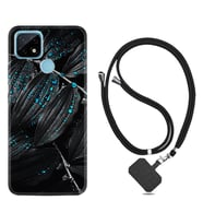 Realme C11 C21 C21Y C25Y C11 2021 Kılıf Boyun Askılı Silikon Foid Green 1643