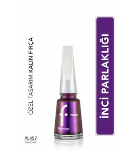 Flormar Sedefli Parlak Oje (MOR) - Pearly Nail Enamel - Pl457 Bewitching - 8682536035651