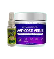 Süper Pharmapulse Varicose Veins Purple Bakım Kremi 100 ml + Çörek Otu Yağı 30 ml