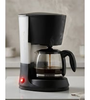 1.2 Litre Filtre Kahve Makinesi Damlama Emniyetli Cam Karaflı