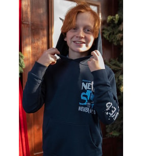 Breeze Erkek Çocuk Sweatshirt Kanguru Cepli Kapüşonlu 9-16 Yaş, Lacivert