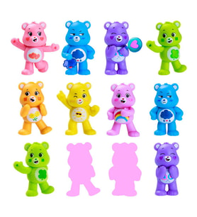 Care Bears Mini Koleksiyon Figürleri 12'li Paket Model 2