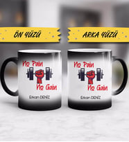 No Pain No Gain Sihirli Kupa Bardak