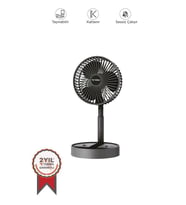 Torima F-06 Siyah Mini Fan Vantilatör Masa Fan