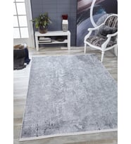 Dijital Kaymaz Yıkanabilir Beyaz Modern Salon Halısı Mutfak Halısı Koridor Halısı Yolluk HLN1695