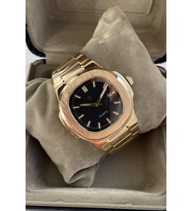 Özel Kutulu Patek P Metal Kordonlu Altın Gold Erkek Kol Saati Arkadasa Abiye Sevgiliye Kocaya Baba Kardese Ese Koca Dayiya Dogum Gunu Yildonumu İcin Kol Saati Hediye Dogum Gunu İcin Hediyelik Avantajlı Ürün