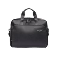 PIERRE CARDIN 01PCMB679-S AYARLANABİLİR ASKILI EL TUTMA SAPLI SUNİ DERİ EVRAK ÇANTASI SİYAH