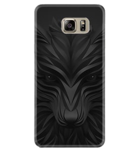 Samsung S7 Edge S20 Fe Plus Ultra S21 S22 Kılıf Desenli Silikon Black Fox 1325