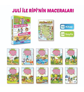 MAVİ DENİZ JULİ İLE RİPİ OKUMA SETİ