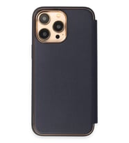Pilelistore   iPhone 13 Pro Max Kılıf Dolpin Kapaklı - Lacivert