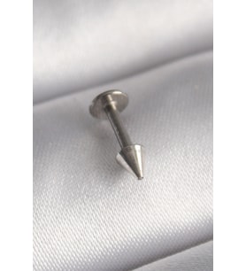 316L Çelik Gümüş Renk Çivi Model Piercing - TJ-PR1370