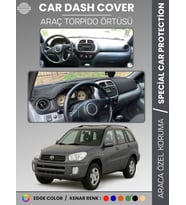 TOYOTA RAV4 (2000-2005) Torpido Örtüsü Ön Panel Torpido Koruma Tam Uyum Kolay Montaj