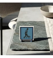 Modern Atatürk Silüetli Dekoratif Hatıra, Sevdikleriniz İçin Hediyelik Estetik Armağan 10x10 cm