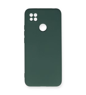 Xiaomi Redmi 9c Kılıf Nano İçi Kadife Silikon - Koyu Yeşil