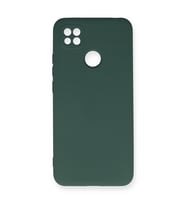 Xiaomi Redmi 9c Kılıf Nano İçi Kadife Silikon - Koyu Yeşil