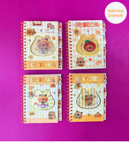 Capybara Hologram Kapaklı Defter