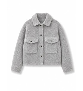 Peluş Mont ( Gri )