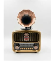 Everton RT-606 Gramofonlu, Şarjlı, Nostaljik Radyo( Bluetooth-USB-SD-FM)