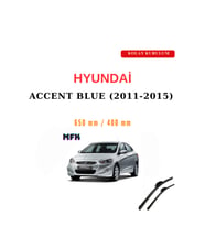 Hyundai Accent Blue (2011-2015) Araca Özel Silecek