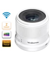 Yongnuo 35mm f/1.8Z DA DSM WL APS-C Wireless Otofokus Lens, Beyaz (Nikon Z)
